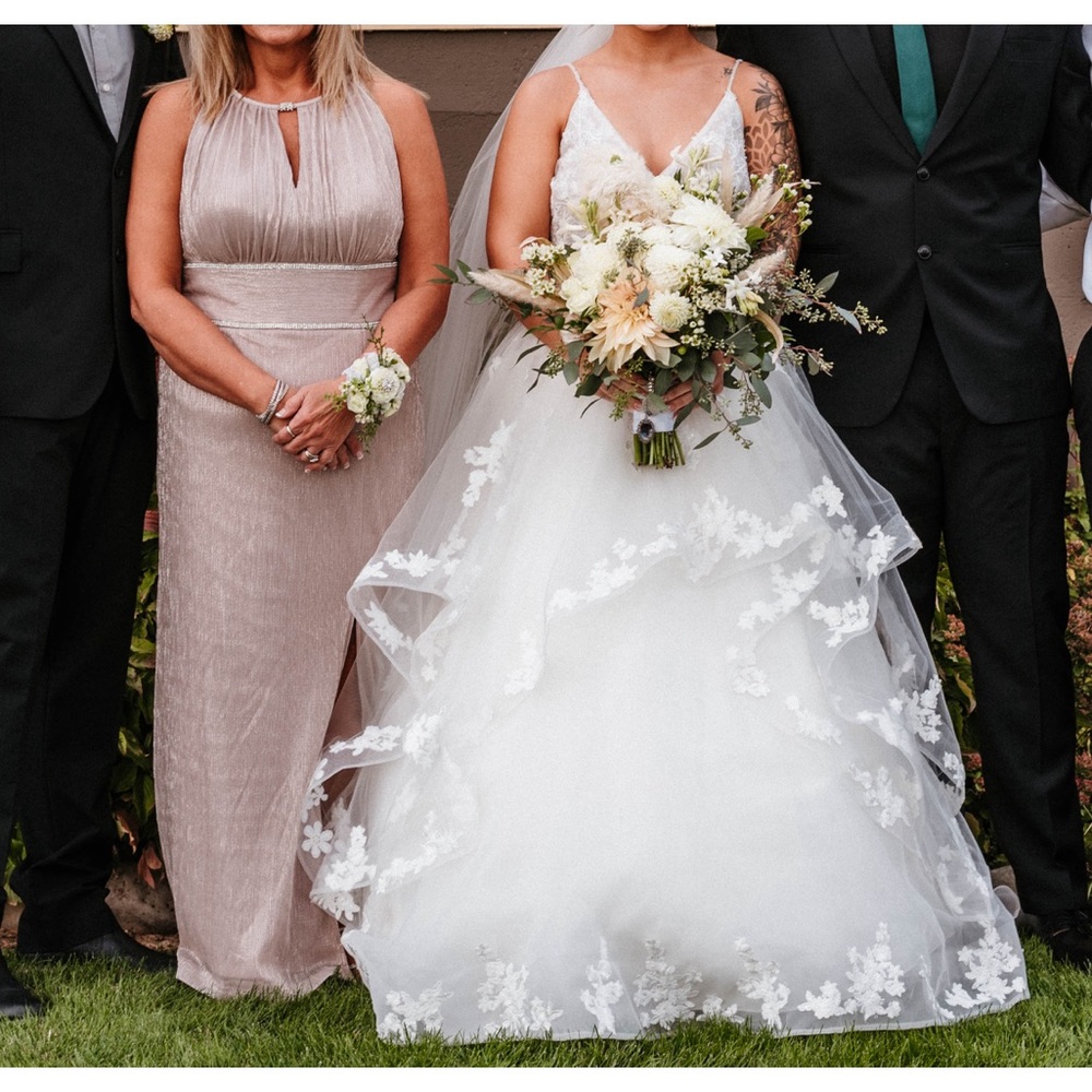 David’s Bridal (Champagne/Blush) / Mother of the Bride or Groom Dress
